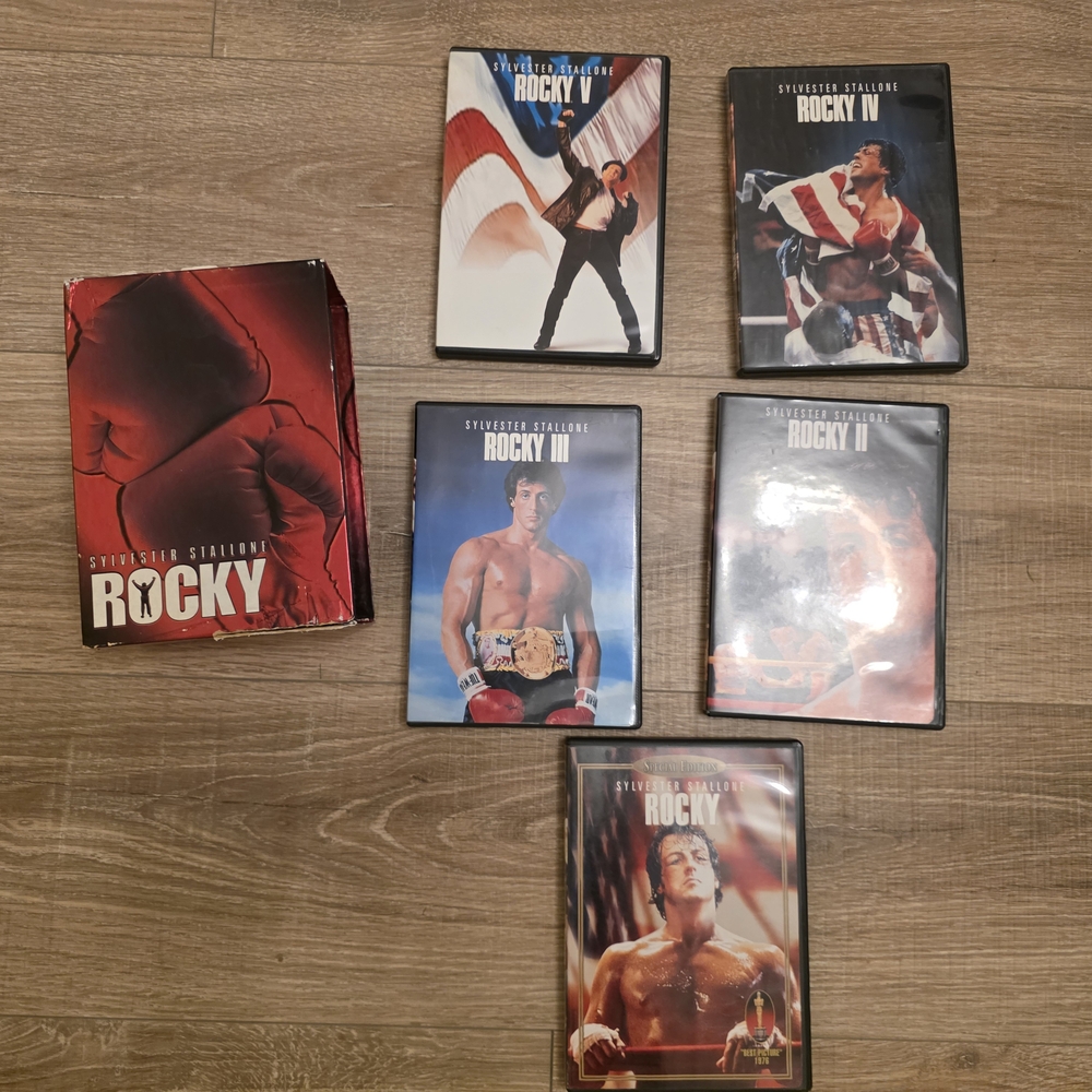 The Rocky Anthology (DVD, 2001, 5-Disc Set)